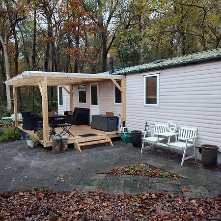 Chalet Met Veranda Aan Bosrand Vledder 외부 사진